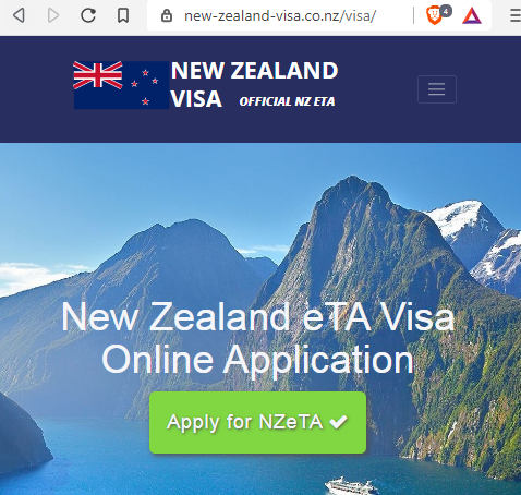 NEW ZEALAND  Official Government Immigration Visa Application Online  FROM KOREA - 뉴질랜드 비자 신청 이민 센터