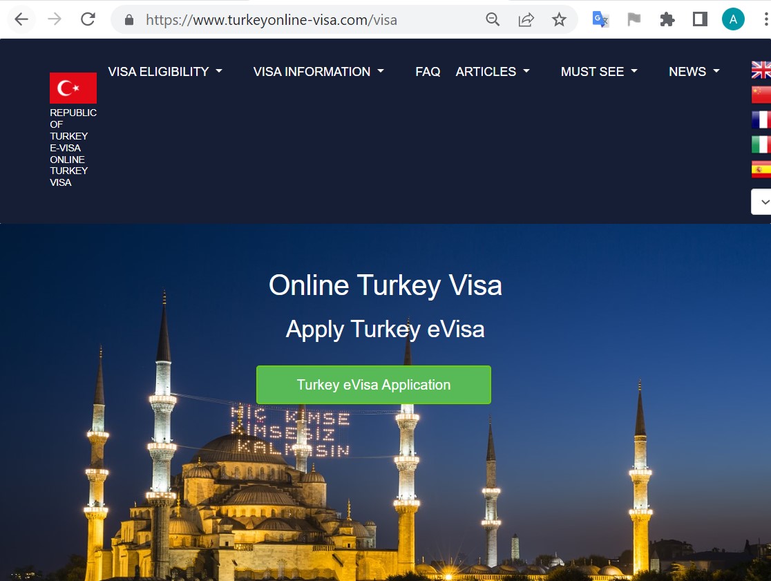 FOR KOREAN CITIZENS - TURKEY Turkish Electronic Visa System Online - Government of Turkey eVisa - 빠르고 신속한 온라인 프로세스인 공식 터키 정부 전자 비자 온라인